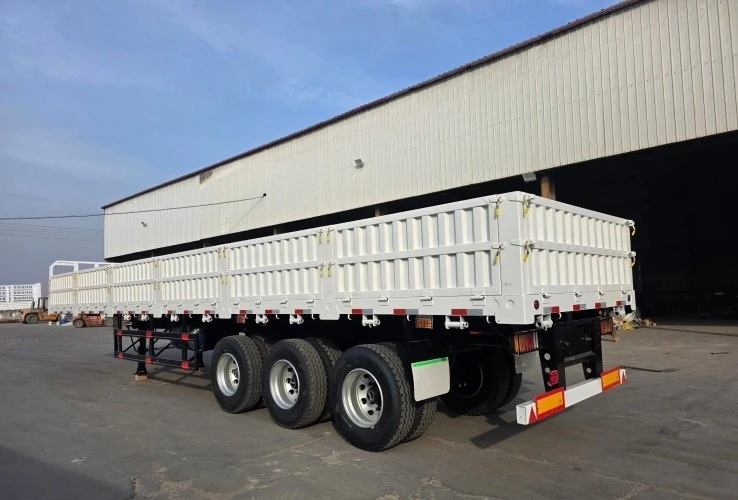 3-Axle 60-Ton Side Wall Semi-Trailer factory